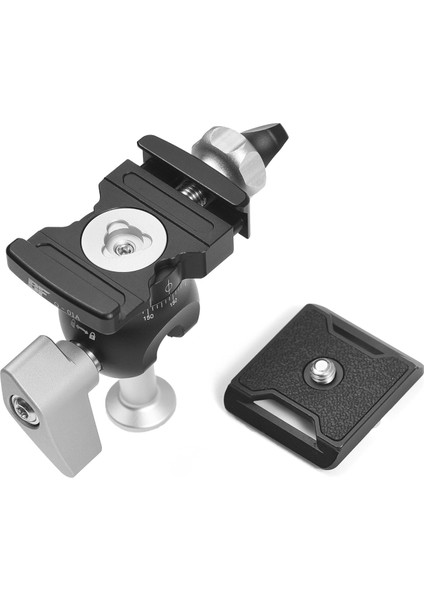 Bafang Q-01A Alüminyum Çelik Bilyalı Tripod Başlığı 3 kg Taşıma Kapasitesi Hızlı Serbest Bırakma Plakası (Yurt Dışından)