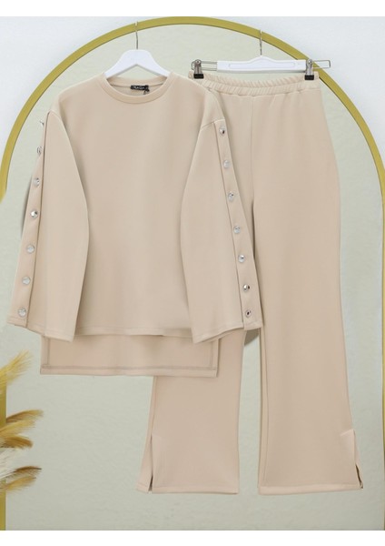 Arkası Uzun Yırtmaçlı Scuba Takım