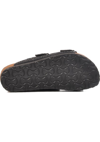 Siyah Taş Işlemeli Hafif Kadın Terlik PC-7552 Z indirimleri