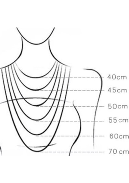 22 Ayar Altın Zincir 45 cm modelleri