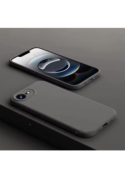 Apple iPhone 16E Kılıf Lansman Kamera Korumalı Içi Kadife Yumuşak Renkli Silikon Mat Hisli Süet Liquid