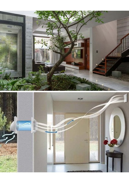 Elektrikli Fan Kirli Hava Kötü Koku Egzoz Aspiratörü Fanı 150 mm Wc Mutfak Büro Banyo Havalandırma indirimleri