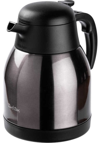 Paslanmaz Çelik Çay Termosu 1.5lt Antrasit
