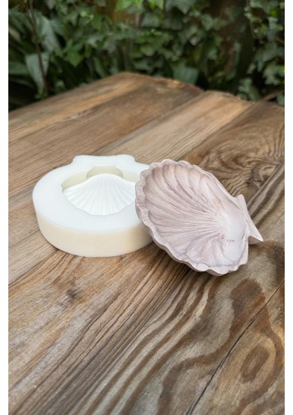 Midye Silikon Kap Kalıbı