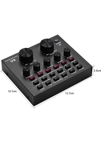 Dış Ses Karıştırma Ses Kartı Bt Bağlantısı Çoklu Ses Efektleri (Yurt Dışından) fırsatları