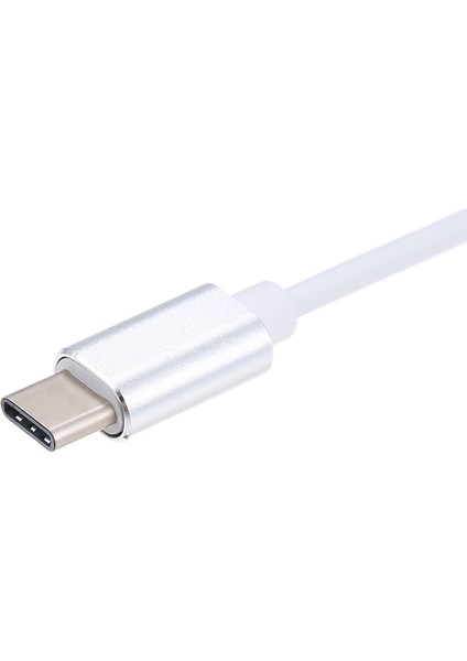 USB C Dış Ses Kartı Hi-Fi 7.1 K Gümüş Renkli (Yurt Dışından)