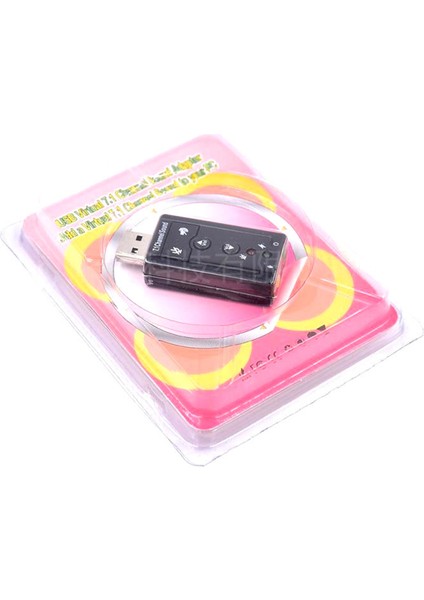 USB Dış Ses Adaptörü 7.1 K Pc Için Tak ve Kullan (Yurt Dışından)