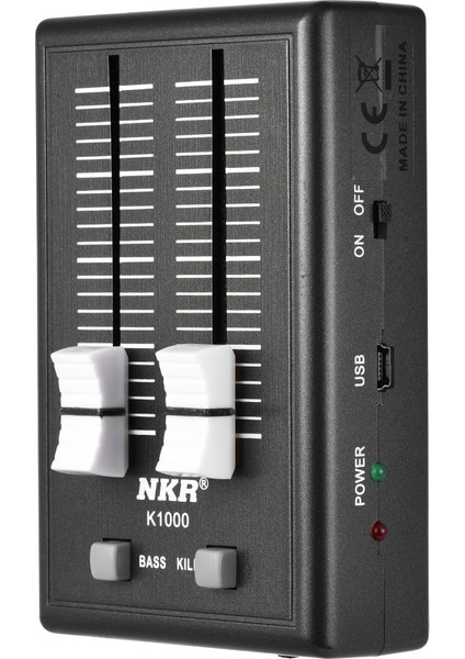 K1000 Mini Cep Telefonu Ses Karıştırıcısı 3,5 mm Arayüzlü Güç Adaptörü (Yurt Dışından)