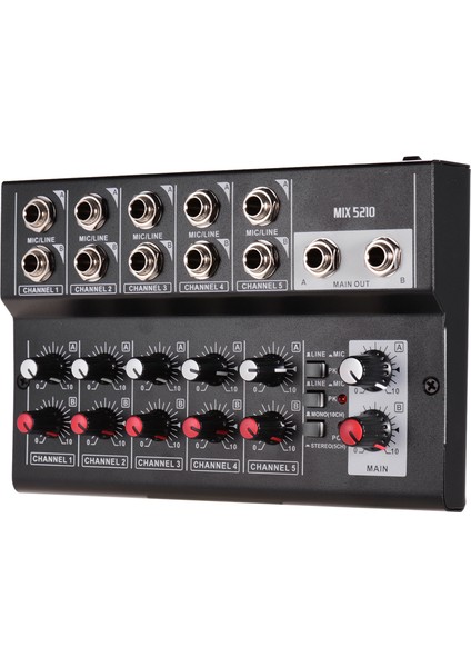 MIX5210 10 Kık Dijital Ses Karıştırıcı Kayıtlı Karaoke (Yurt Dışından)