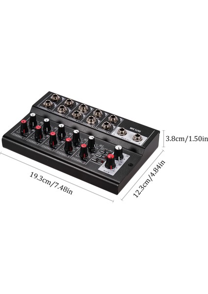 MIX5210 10 Kık Dijital Ses Karıştırıcı Kayıtlı Karaoke (Yurt Dışından) indirimleri