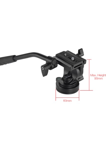 El Tutma Video Fotoğrafçılık Tripod Başlığı 5 kg Yük Taşıma Kapasiteli Alüminyum Alöjisi (Yurt Dışından) fırsatları