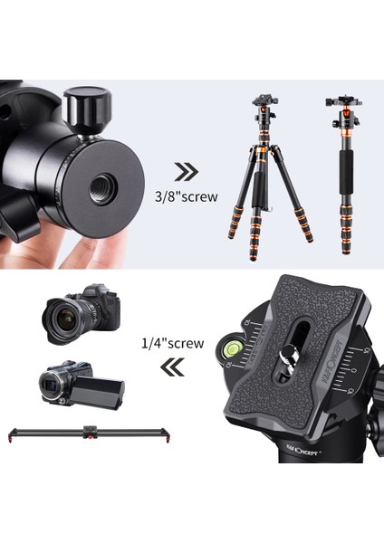 K&f Concept Kf-25 Toplu Ayaklı Tripod Montaj Adaptörü 25MM 8kg Yük Kapasitesi Kacık Seviyesi (Yurt Dışından) modelleri