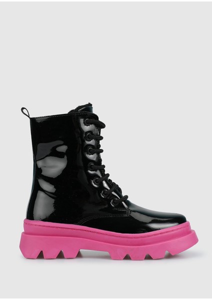 Siyah-Fuşya Kız Çocuk Bot