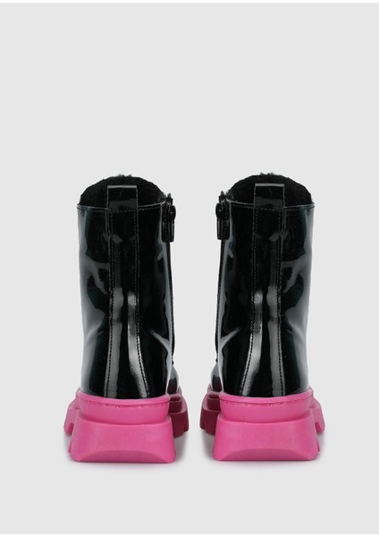 Siyah-Fuşya Kız Çocuk Bot fırsatları