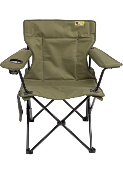 V2 Haki Lüks Kamp Sandalyesi XL