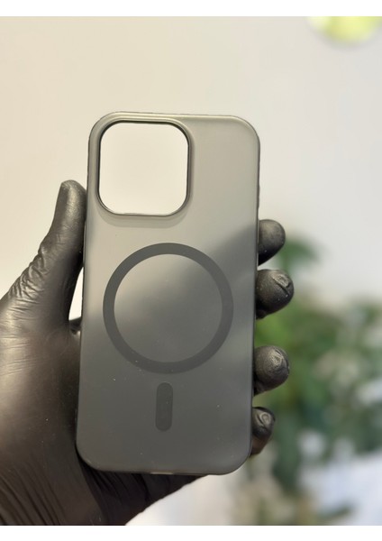 Apple iPhone 16 Pro Kılıf Magsafe Elite Premium Mat Sararmaz