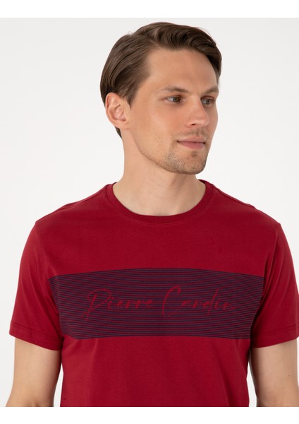 Erkek Bordo Kısakol Pijama Takımı 50314414-900