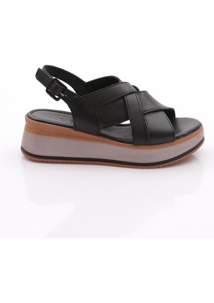 650-22229 Kadin Kalin Taban Sandalet