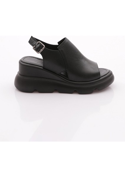 201-10765 Kadin Kalin Taban Sandalet