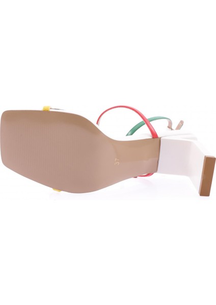 K9004 Kadin Küt Burun Bantli Topuklu Sandalet indirimleri