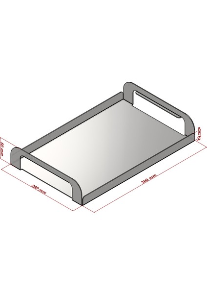 Servis Sunum Tepsisi Kozmetik Makyaj Organizeri Kahve Tepsisi Nişan Tepsisi Metal Söz Tepsisi fiyatları