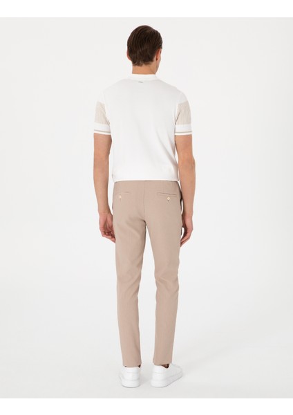 Erkek Bej Klasik Jogger Pantolon 50303603-VR011