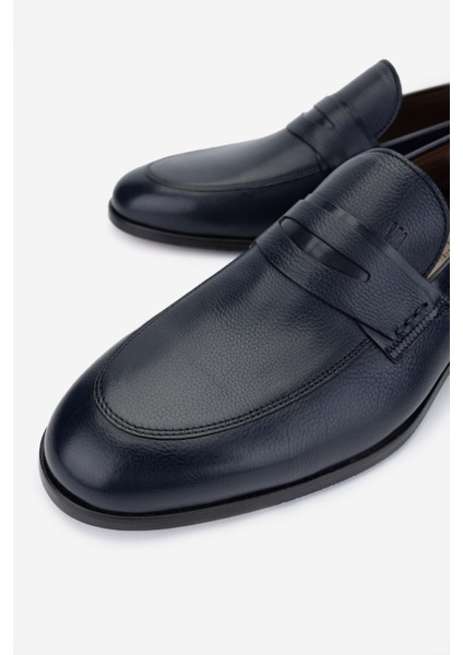 Erkek Deri Lacivert Klasik Ayakkabı 342 9142 Erk Ayk Y25 Lacıvert modelleri