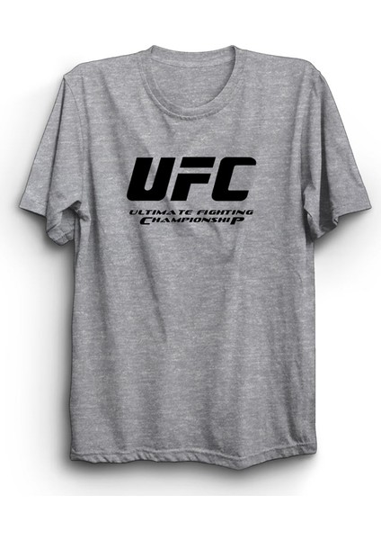 Ultimate Fighting Championship, Ufc, Yazı, Baskılı %100 Pamuk Tişört