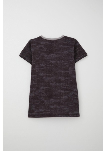 Girls & Boys Erkek Çocuk Pijama Takımı Desenli 4-8 Yaş, Kahverengi fırsatları