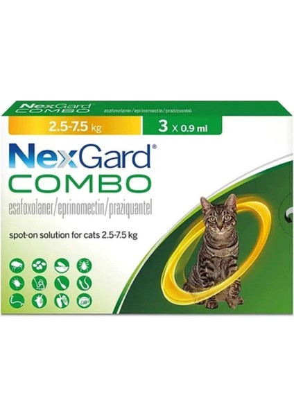 d Combo Kedi 3 Pipet 2.5-8 kg