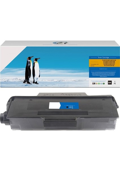 Brother TN-3170/TN-550/TN-620/TN-3135/TN-3145 (DCP-8060/8065/HL-3145/5200/5210/5240/5250/5270/5280/MFC-8460/8860/8870) Muadil Siyah Toner