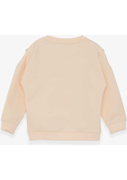 Kız Çocuk Sweatshirt Güpürlü 1.5-5 Yaş, Krem fiyatları
