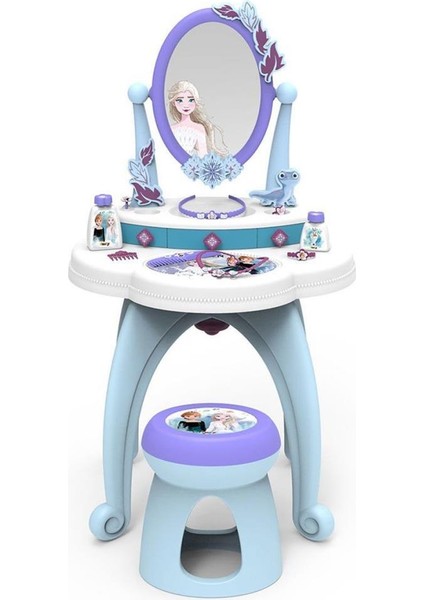 Nessiworld 7600320244 Frozen 2ın1 Güzellik Masası -Smoby