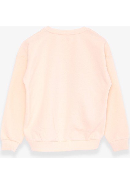 Kız Çocuk Sweatshirt Yazı Baskılı 9-14 Yaş, Krem fiyatları