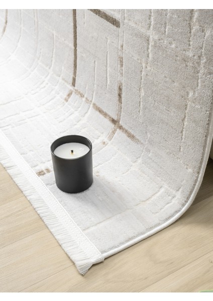 Aspendos Akrilik Dokuma Salon Mutfak Koridor Kesme Yolluk Dokuma Makine Halısı