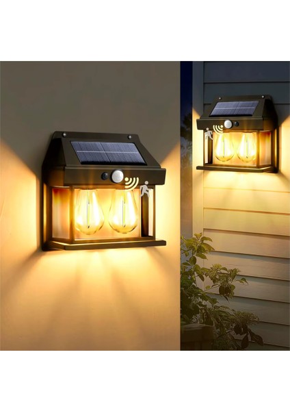 24WATT Güneş Enerjili Solar Dekoratif Duvar Apliği