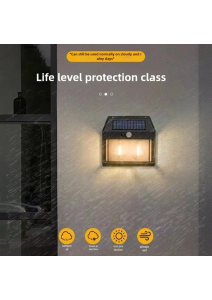 24WATT Güneş Enerjili Solar Dekoratif Duvar Apliği