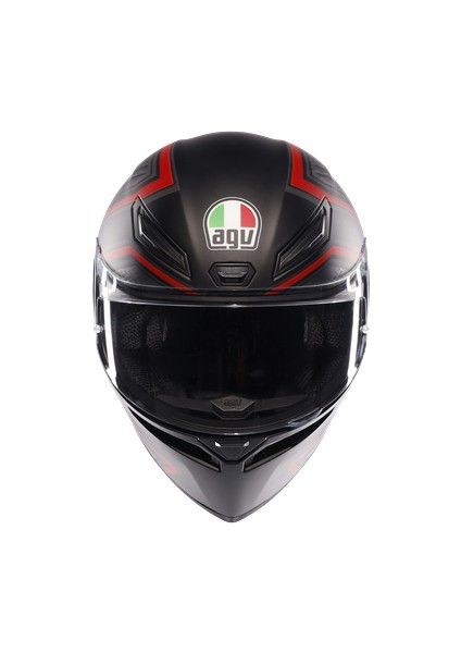 Kask/k1 S E2206 Slıng Matt Black/red