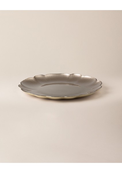 Branche Servis Tabağı - 28 cm - Turuncu