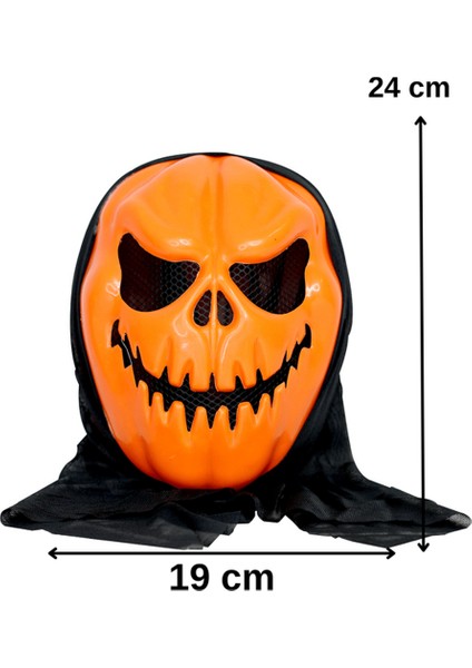 Parti Süsü Brş Halloween Maske Pumpkın Surat (MASK-1024) (MSK-2244) modelleri