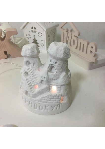 Peri Bacaları Ev Dekoru - 8 x 10 x 12 cm Dekoratif Biblo Obje Gece Lambası- Hediyelik Süs Eşyası - Aksesuar