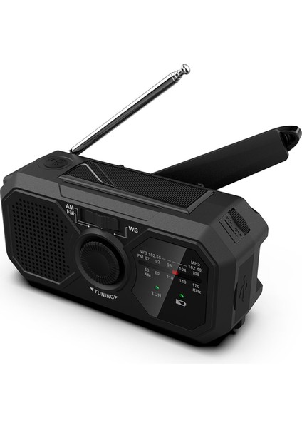 Retekess TR106 Taşınabilir Radyo LCD Ekranlı Mp3 Oynatıcı (Yurt Dışından)