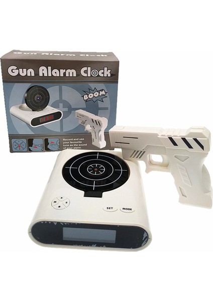 Ağır Uyuyanlar Için Gür Sesli Alarm Saat ve Yatak Titratıcısı Iki Alarmlı Model (Yurt Dışından)