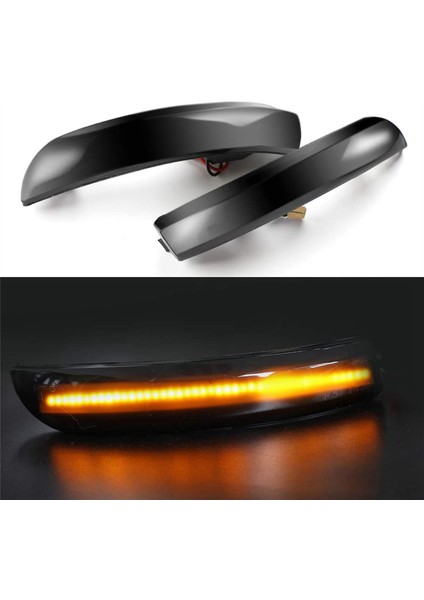 Sıralı Dinamik LED Dönüş Sinyal Lambası Yan Ayna Işaret Lambası (Yurt Dışından)