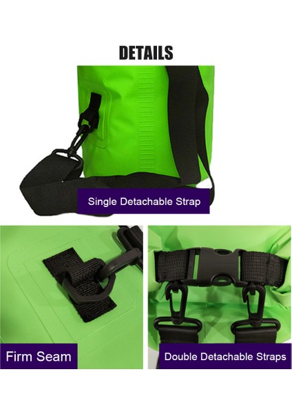 Kayışlı Outdoor Sporlar Için Suya Dalı Kuru Çanta (Yurt Dışından) fırsatları