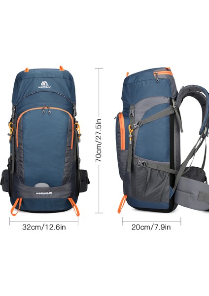 65L Yağmur Kapağıyla Suya Dalı Yürüyüş Çantası (Yurt Dışından) fiyatları