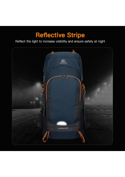 65L Yağmur Kapağıyla Suya Dalı Yürüyüş Çantası (Yurt Dışından) fırsatları