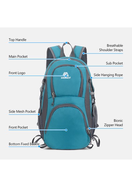 20L Dış Mekan Bisiklet ve Doğa Yürüyüşü Sırt Çantası (Yurt Dışından) fırsatları