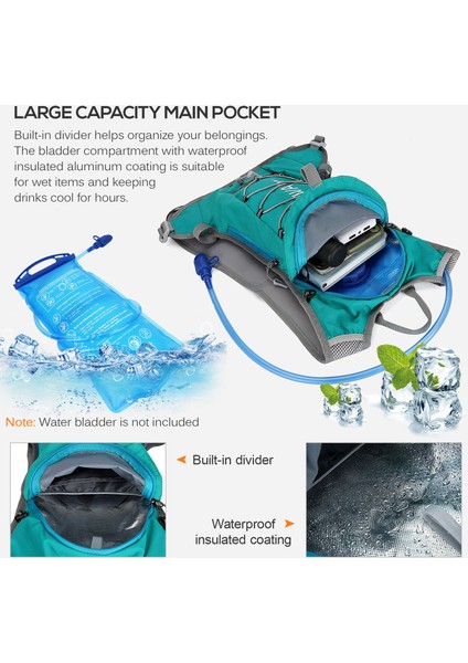 Koşu Için 10L Izole Su Depolama Sırt Çantası (Yurt Dışından) fiyatları