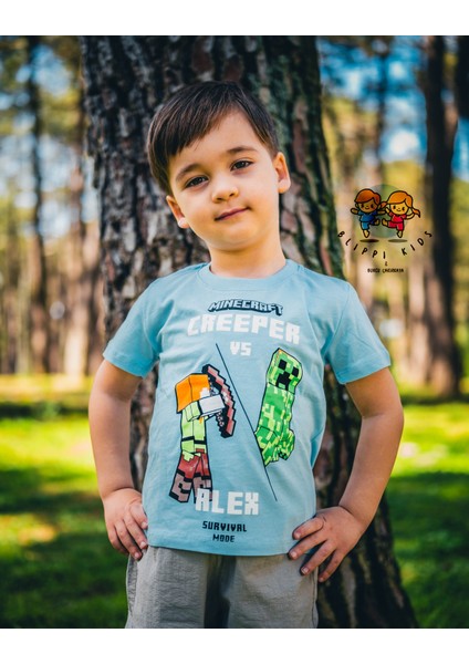 Anime Karakter Erkek Pamuk Tişört